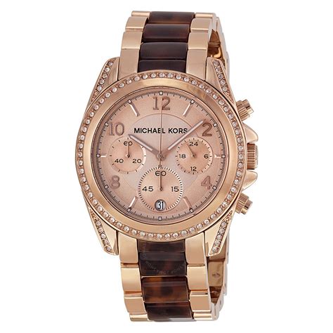 cheap michael kors rose gold watch uk|two tone rose gold watch.